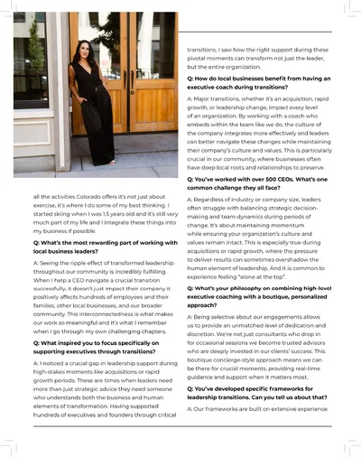 Cherry Creek Homeowner feature on Kristin Darga, page 4
